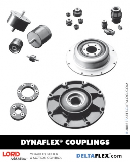 LORD Corporation Dynaflex Couplings DeltaFlex Rubber-Parts-Catalog-Delta-Flex-LORD-DYNAFLEX-Coupling