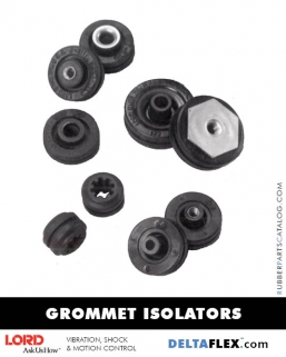 LORD Corporation Rubber GROMMET ISOLATORS