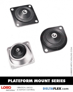 Rubber Parts Catalog DeltaFlex - LORD Plate Form Mount Rubber-Parts-Catalog-Delta-Flex-LORD-Plateform-Mount-Plateform-Mount-Series