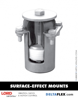 LORD-Surface Effect ( Hystec ) Mounts Rubber-Parts-Catalog-Delta-Flex-LORD-Surface-Effect-Mounts