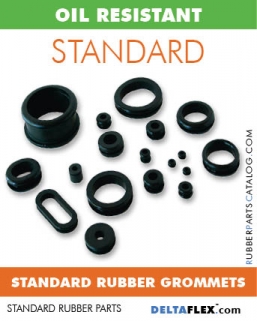 Oil Resistant Rubber Grommets - Standard