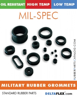 DeltaFlex Rubber Grommet Mil-Spec MS35489 AN931 Rubber-Parts-Catalog-Delta-Flex-Rubber-Grommets-Grommet-Mil-Spec-MS35489-AN931