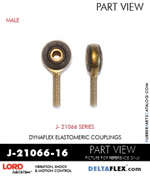 RubberPartsCatalog.com - LORD Corporation Rod Ends J-21066-16 RUBBER-PARTS-CATALOG-DELTAFLEX-Vibration-Isolator-LORD-ROD-ENDS-J-21066-16
