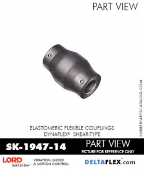 RUBBER-PARTS-CATALOG-DELTAFLEX-Vibration-Isolator-LORD-Dynaflex-Shear-Type-Couplings -Coupling-SK-1947-14