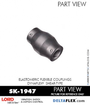 RUBBER-PARTS-CATALOG-DELTAFLEX-Vibration-Isolator-LORD-Dynaflex-Shear-Type-Couplings -Coupling-SK-1947