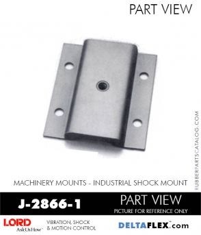 RubberPartsCatalog.com - LORD Corporation Machinery Mount J-2866-1 RUBBER-PARTS-CATALOG-DELTA-FLEX-LORD-CORPORATION-VIBRATION-ISOLATER-Machinery-Mounts-LATTICE-MOUNT-RUBBER-PARTS-CATALOG-DELTA-FLEX-LORD-CORPORATION-VIBRATION-ISOLATER-Machinery-Mounts-Industrial-Shock-Equipment-MOUNT-J-2866-1