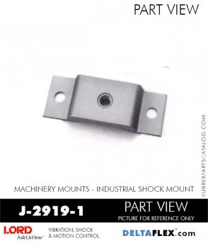 RubberPartsCatalog.com - LORD Corporation Machinery Mount J-2919-1 RUBBER-PARTS-CATALOG-DELTA-FLEX-LORD-CORPORATION-VIBRATION-ISOLATER-Machinery-Mounts-LATTICE-MOUNT-RUBBER-PARTS-CATALOG-DELTA-FLEX-LORD-CORPORATION-VIBRATION-ISOLATER-Machinery-Mounts-Industrial-Shock-Equipment-MOUNT-J-2919-1