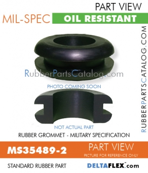 Rubber Grommet | Mil-Spec - MS35489-2 Rubber Grommet | Mil-Spec | MS35489-2