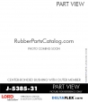 Rubber-Parts-Catalog-Delta-Flex-LORD-Bushings-Center-Bonded-Bushings-RubberPartsCatalog.com - LORD Corporation Center-Boned Bushing J-5385-31