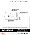 RubberPartsCatalog.com - LORD Corporation Center-Boned Bushing J-5385-32 Rubber-Parts-Catalog-Delta-Flex-LORD-Bushings-Center-Bonded-Bushings-J-5385-32