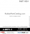 RubberPartsCatalog.com - LORD Corporation Center-Boned Bushing J-5971-1 Rubber-Parts-Catalog-Delta-Flex-LORD-Bushings-Center-Bonded-Bushings-RubberPartsCatalog.com - LORD Corporation Center-Boned Bushing J-5971-1
