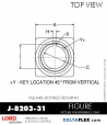 Rubber-Parts-Catalog-Delta-Flex-LORD-Bushings-Square-Bonded-Bushings-J-8203-31