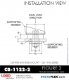 Rubber-Parts-Catalog-Delta-Flex-LORD-Corporation-Vibration-Control-Center-Bonded-Mounts-CB-1122-2