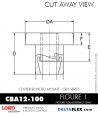 Rubber-Parts-Catalog-Delta-Flex-LORD-Corporation-Vibration-Control-Center-Bonded-Mounts-CBA12-100