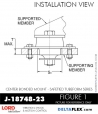 Rubber-Parts-Catalog-Delta-Flex-LORD-Corporation-Vibration-Control-Center-Bonded-Mounts-J-18748-23