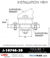 Rubber-Parts-Catalog-Delta-Flex-LORD-Corporation-Vibration-Control-Center-Bonded-Mounts-J-18748-28