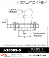 Rubber-Parts-Catalog-Delta-Flex-LORD-Corporation-Vibration-Control-Center-Bonded-Mounts-J-20595-5