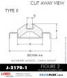 RubberPartsCatalog.com - LORD Corporation Machinery Mount J-2170-1 RUBBER-PARTS-CATALOG-DELTA-FLEX-LORD-CORPORATION-VIBRATION-ISOLATER-Machinery-Mounts-LATTICE-MOUNT-RUBBER-PARTS-CATALOG-DELTA-FLEX-LORD-CORPORATION-VIBRATION-ISOLATER-Machinery-Mounts-Chan-L-MOUNT-J-2170-1