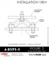 RubberPartsCatalog.com - LORD Corporation Machinery Mount J-2171-1 RUBBER-PARTS-CATALOG-DELTA-FLEX-LORD-CORPORATION-VIBRATION-ISOLATER-Machinery-Mounts-LATTICE-MOUNT-RUBBER-PARTS-CATALOG-DELTA-FLEX-LORD-CORPORATION-VIBRATION-ISOLATER-Machinery-Mounts-Chan-L-MOUNT-J-2171-1
