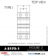 RubberPartsCatalog.com - LORD Corporation Machinery Mount J-2173-1 RUBBER-PARTS-CATALOG-DELTA-FLEX-LORD-CORPORATION-VIBRATION-ISOLATER-Machinery-Mounts-LATTICE-MOUNT-RUBBER-PARTS-CATALOG-DELTA-FLEX-LORD-CORPORATION-VIBRATION-ISOLATER-Machinery-Mounts-Chan-L-MOUNT-J-2173-1