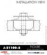 Rubber-Parts-Catalog-Delta-Flex-LORD-Corporation-Conical-Mount-J-21100-5