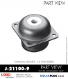 RubberPartsCatalog.com - LORD Corporation Conical Mount J-21100-9 Rubber-Parts-Catalog-Delta-Flex-LORD-Corporation-Conical-Mount-J-21100-9