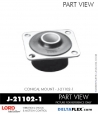 RubberPartsCatalog.com - LORD Corporation Conical Mount J-211002-1 Rubber-Parts-Catalog-Delta-Flex-LORD-Corporation-Conical-Mount-J-211002-1
