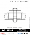 Rubber-Parts-Catalog-Delta-Flex-LORD-Corporation-Conical-Mount-J-211003-1