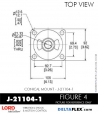 Rubber-Parts-Catalog-Delta-Flex-LORD-Corporation-Conical-Mount-J-21104-1