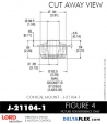 Rubber-Parts-Catalog-Delta-Flex-LORD-Corporation-Conical-Mount-J-21104-1