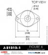 Rubber-Parts-Catalog-Delta-Flex-LORD-Corporation-Conical-Mount-J-21212-1 Rubber-Parts-Catalog-Delta-Flex-LORD-Corporation-Conical-Mount-J-21212-1