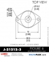 Rubber-Parts-Catalog-Delta-Flex-LORD-Corporation-Conical-Mount-J-21212-3 Rubber-Parts-Catalog-Delta-Flex-LORD-Corporation-Conical-Mount-J-21212-3
