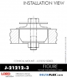 Rubber-Parts-Catalog-Delta-Flex-LORD-Corporation-Conical-Mount-J-21212-3 Rubber-Parts-Catalog-Delta-Flex-LORD-Corporation-Conical-Mount-J-21212-3