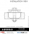 Rubber-Parts-Catalog-Delta-Flex-LORD-Corporation-Conical-Mount-J-21212-3