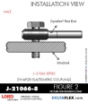 RubberPartsCatalog.com - LORD Corporation Rod Ends J-21066-8 RUBBER-PARTS-CATALOG-DELTAFLEX-Vibration-Isolator-LORD-ROD-ENDS-J-21066-8