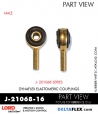 RubberPartsCatalog.com - LORD Corporation Rod Ends J-21068-16 RUBBER-PARTS-CATALOG-DELTAFLEX-Vibration-Isolator-LORD-ROD-ENDS-J-21068-16