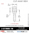 RubberPartsCatalog.com - LORD Corporation Rod Ends J-21068-16 RUBBER-PARTS-CATALOG-DELTAFLEX-Vibration-Isolator-LORD-ROD-ENDS-J-21068-16