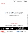 RubberPartsCatalog.com - LORD Corporation Rod Ends J-21068-30 RUBBER-PARTS-CATALOG-DELTAFLEX-Vibration-Isolator-LORD-ROD-ENDS-J-21068-30