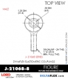 RubberPartsCatalog.com - LORD Corporation Rod Ends J-21068-8 RUBBER-PARTS-CATALOG-DELTAFLEX-Vibration-Isolator-LORD-ROD-ENDS-J-21068-8