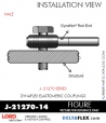 RubberPartsCatalog.com - LORD Corporation Rod Ends J-21270-14 RUBBER-PARTS-CATALOG-DELTAFLEX-Vibration-Isolator-LORD-ROD-ENDS-J-21270-14
