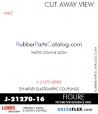 RubberPartsCatalog.com - LORD Corporation Rod Ends J-21270-16 RUBBER-PARTS-CATALOG-DELTAFLEX-Vibration-Isolator-LORD-ROD-ENDS-J-21270-16
