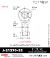 RubberPartsCatalog.com - LORD Corporation Rod Ends J-21270-30 RUBBER-PARTS-CATALOG-DELTAFLEX-Vibration-Isolator-LORD-ROD-ENDS-J-21270-32