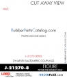 RubberPartsCatalog.com - LORD Corporation Rod Ends J-21270-8 RUBBER-PARTS-CATALOG-DELTAFLEX-Vibration-Isolator-LORD-ROD-ENDS-J-21270-8