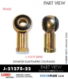 RubberPartsCatalog.com - LORD Corporation Rod Ends J-21275-22 RUBBER-PARTS-CATALOG-DELTAFLEX-Vibration-Isolator-LORD-ROD-ENDS-J-21275-22