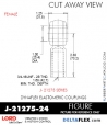 RubberPartsCatalog.com - LORD Corporation Rod Ends J-21275-24 RUBBER-PARTS-CATALOG-DELTAFLEX-Vibration-Isolator-LORD-ROD-ENDS-J-21275-24