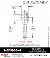 RubberPartsCatalog.com - LORD Corporation Rod Ends J-21066-6 RUBBER-PARTS-CATALOG-DELTAFLEX-Vibration-Isolator-LORD-ROD-ENDS-J-21066-6