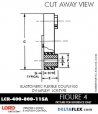 Rubber-Parts-Catalog-Delta-Flex-LORD-DYNAFLEX-Coupling-LCR-Type-LCR-400-800-115A
