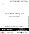 RubberPartsCatalog.com - LORD Corporation Flex-Bolt Sandwich Mounts - J-5130-55 Rubber-Parts-Catalog-Delta-Flex-LORD-Flex-Bolt-Large-Sandwich-Mounts-J-5130-55