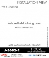 RubberPartsCatalog.com - LORD Corporation Flex-Bolt Sandwich Mounts - J-5682-1 Rubber-Parts-Catalog-Delta-Flex-LORD-Flex-Bolt-Large-Sandwich-Mounts-J-5682-1