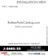 RubberPartsCatalog.com - LORD Corporation Flex-Bolt Sandwich Mounts - J-5682-22 Rubber-Parts-Catalog-Delta-Flex-LORD-Flex-Bolt-Large-Sandwich-Mounts-J-5682-22